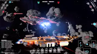 Fractured Space Frigate Action!