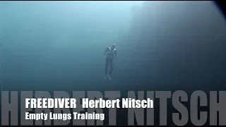 Freediver Herbert Nitsch - Empty Lungs Training