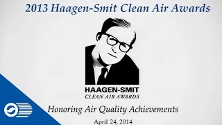 2013 Annual Haagen-Smit Clean Air Awards