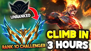 How to ACTUALLY Climb to Rank 10 Challenger in 3 Hours with Brand