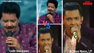 Udit Narayan & Aditya Narayan on Tip Tip Barsa Pani🌧️ Live performance