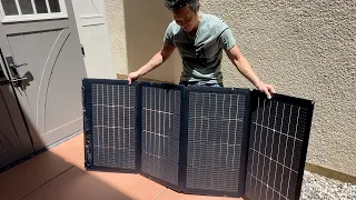 WORTH IT? Let's TEST: ECOFLOW 220Watt Bifacial Solar Panel!