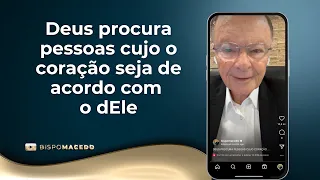 Deus procura pessoas cujo o coração seja de acordo com o dEle - Meditação Matinal 26/10/23