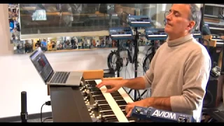 Fly Me to the Moon - Massimo Bonomo play with Viscount Legend Live & Hammond Leslie 2101 MkII