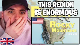 Brit Reacts to The Geography of the Rocky Mountains explained