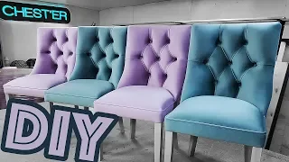 Процесс изготовления СТУЛЬЕВ DIY стул обеденный своими руками chair