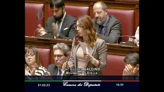 Vittoria Baldino - M5S Camera - Intervento in Aula | 1/03/2023