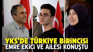 YKS Türkiye birincisinin anne ve babasının çok ilginç hikayesi