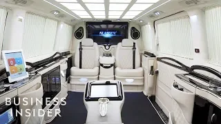 Stretch Van Feels Like A Private Jet