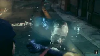 Arkham Thugs are terrified of Alfred..