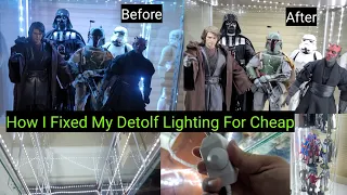 How I Fixed My Detolf Lighting For Cheap - DIY Project - Hot Toys