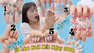 1 Ngày Đi Làm Nail Mất Ngay 500k