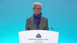 ECB's Lagarde: Euro-Area Inflation Risks Primarily to the Upside