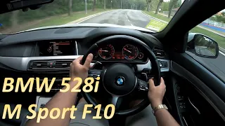 POV Drive | 2015 2.0 BMW 528i M Sport (F10) | Daytime Drive