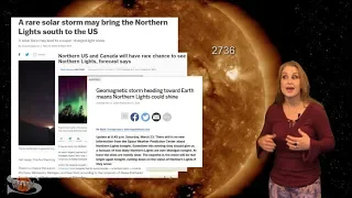 Aurora Fizzles Amid a Media Frenzy: Solar Storm Forecast 03-28-2019