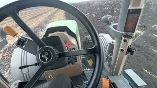 Нагрузка на трактор John Deere 7930 ivt в  пахоті кукурудзи 2022