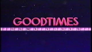 Goodtimes Home Video (1992) Company Logo (VHS Capture)