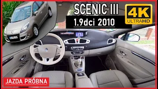 RENAULT SCENIC III 1.9dci 130 (2010) - Powiew Luksusu ? TEST w  4K