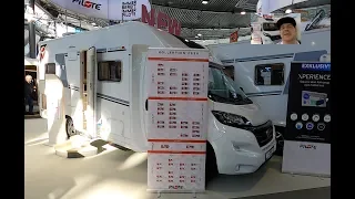 Pilote P 726 P essentiel RV Camper new model Fiat Ducato walkaround and interior K0014