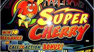 TBT WMS  5c Super Cherry Slot machine Free Spin Bonus