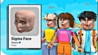 How to get sigma face in Roblox for free 10/10 (Brookhaven)🤨💕🆓