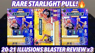 SSP CASE HIT!🔥 | 2020-21 Panini Illusions Basketball Retail Blaster Box Review x3