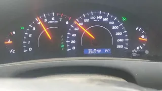 2011 Toyota Camry/Aurion 3.5 V6 0-100kph Acceleration
