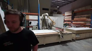 Cutting Kitchens with a CNC