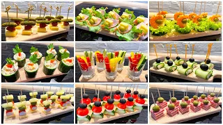 TOP 9 Quick Party Snacks! Delicious snacks for parties and receptions in 5 minutes! #2