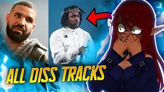 DISS TRACKS GO CRAZY!! | KENDRICK VS DRAKE Reaction