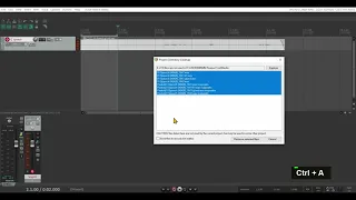 REAPER | How to bounce (merge) audio clips and remove unused files from your media pool