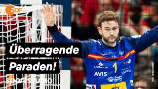 Spanien – Dänemark Highlights | Halbfinale Handball-EM 2022 | sportstudio