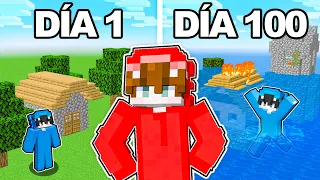 Trolleando a Mi Amigo 100 Días en Minecraft