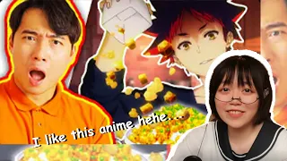 Anime Lover Reacts to Uncle Roger Review INSANE ANIME COOKING (Food Wars!)