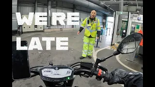 Boarding the Ferry to France on our motorcycles - The BEST WAY TO SEE THE COUNTRY!