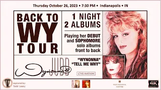 Wynonna Judd - "I Saw The Light" {4K} (Live) - Indianapolis, IN - Old National Center (Steady Cam)