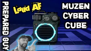 MUZEN CYBER CUBE BLUETOOTH SPEAKER REVIEW