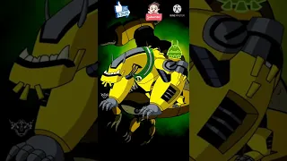 BEN 10 ARMODRILLO ALL FUSIONS || BEN 10 FUSION ALIENS || UNSEEN FUSION ALIENS #short #shorts #ben10