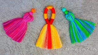 HOW to MAKE a TASSEL - DIY Easy Simple TASSELS Tutorial