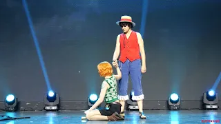 Nami, Luffy - One Piece (Netflix Series) (Парное cosplay дефиле) - SUPERCON: Halloween 28.10.23