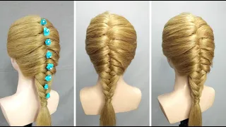 French Braid Hairstyles for Long | Easy Hairstyles | Braided Hairstyles