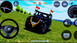 Dollar Song Modified Mahindra Black Thar || Indian Car Simulator 3D || Android Gameplay