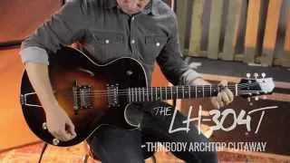 The LH-304T Thinbody Archtop Cutaway