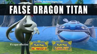 Pokémon Scarlet and Violet The Search for the False Dragon Titan - How to get to the Casseroya Titan