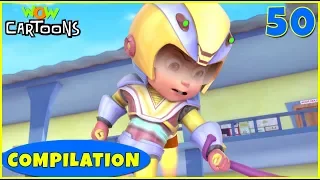 Vir the robot boy | Action Cartoon Video | New Compilation - 50 | Kids Cartoons | Wow Cartoons