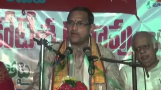 Talk on Vedamulu by Sri Chaganti Koteswara Rao garu at Tanuku