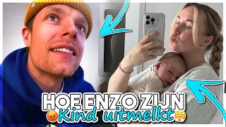 HOE ENZO KNOL ZIJN KIND UITMELKT! 😡