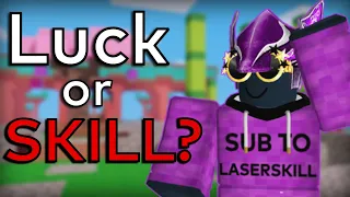 Skywars Is NOT Luck Based - Here's Proof (Roblox Bedwars)