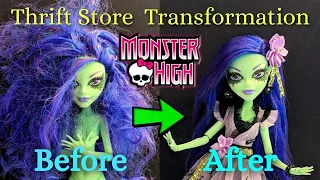 Thrift Store Makeover | Amanita Nightshade #MonsterHigh