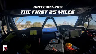 Bryce Menzies: First 25 Miles San Felipe 250 POV || 4K